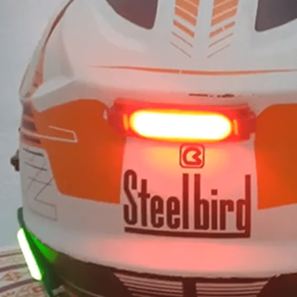 Wireless LED Motor Bike Motorcycle Rider Helmet Turn Signal Stop Brake light